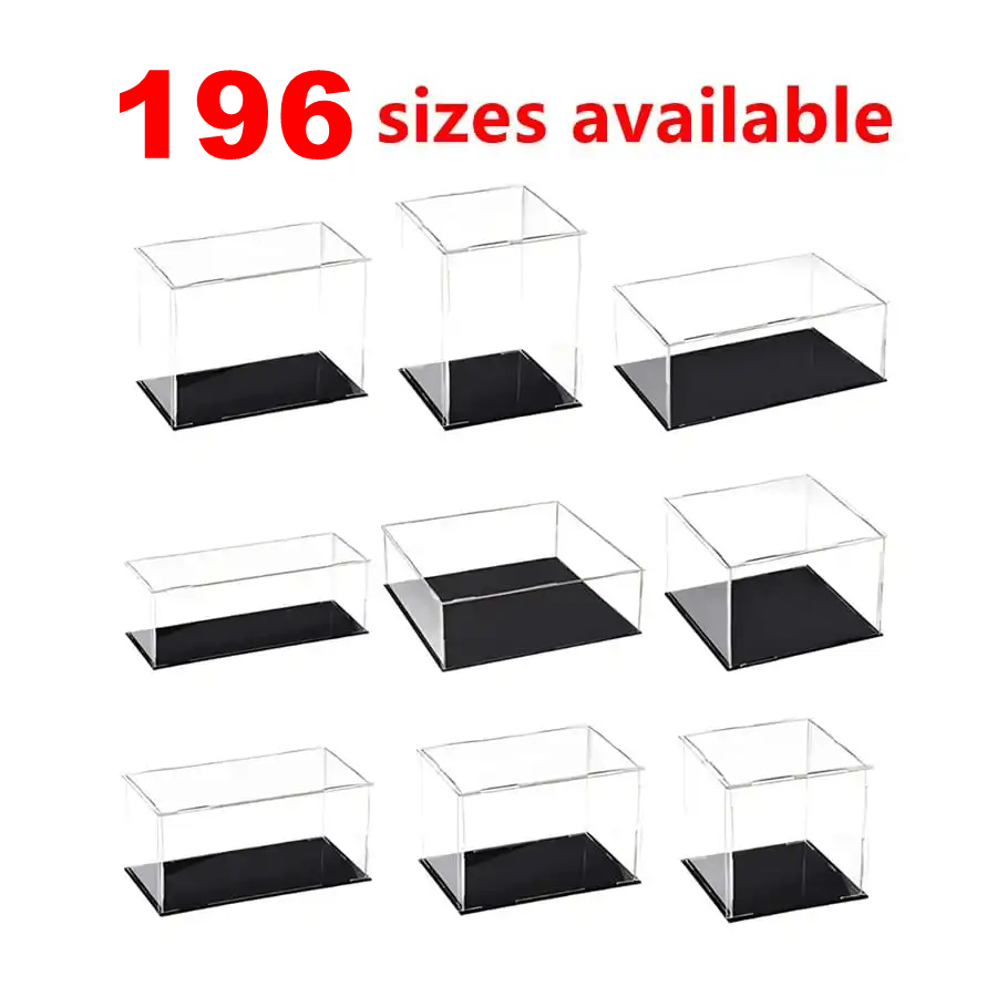 Shoe Box Display - 1 szt. Przezroczysta, samodzielnie składana akrylowa