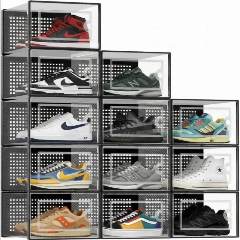 Sztaplowane pudełka do przecho – Shoe Box Display recenzja i cena