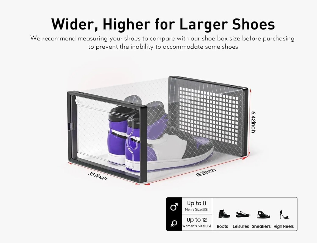 Sztaplowane pudełka do przecho – Shoe Box Display recenzja i cena