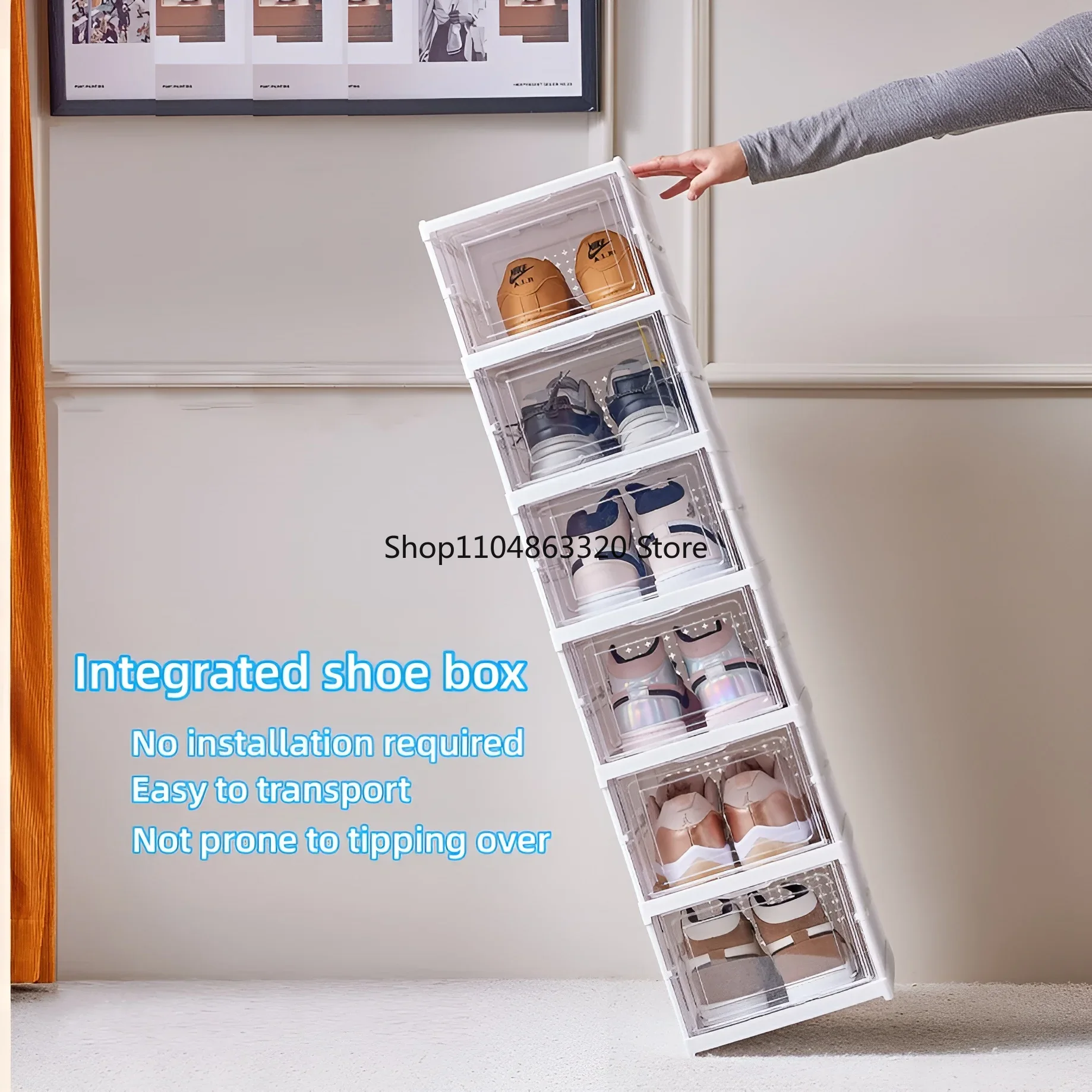 Pudełko na buty z 6 warstwami, – Shoe Box Display recenzja i cena