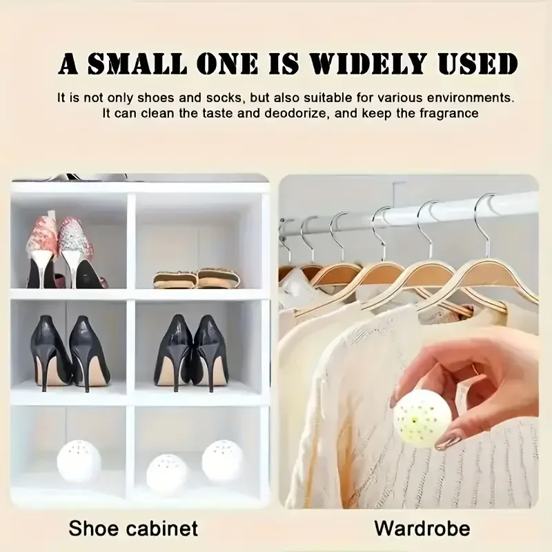 6/12/18pcs domowe buty i skarp – Shoe Deodorizer Ball recenzja i cena
