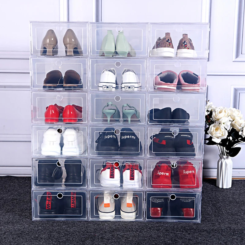 6 szt. Przezroczyste pudełka d – Shoe Box Display recenzja i cena