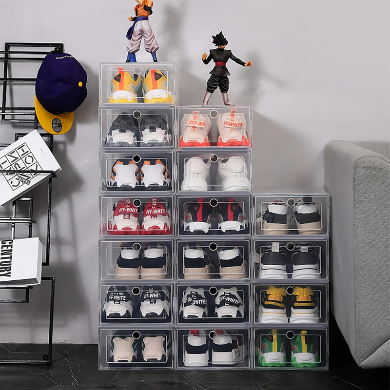 6 szt. Przezroczyste pudełka d – Shoe Box Display recenzja i cena