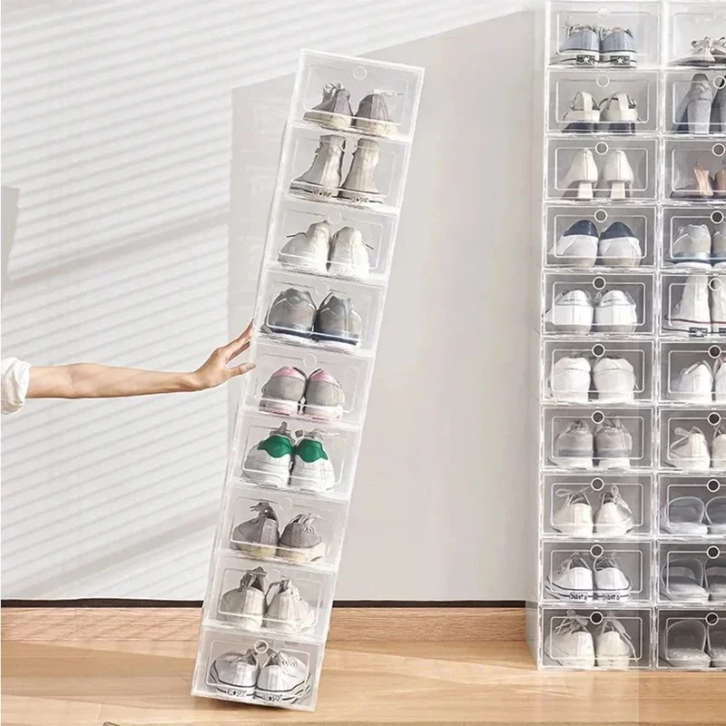6 szt. Przezroczyste pudełka n – Shoe Box Display recenzja i cena